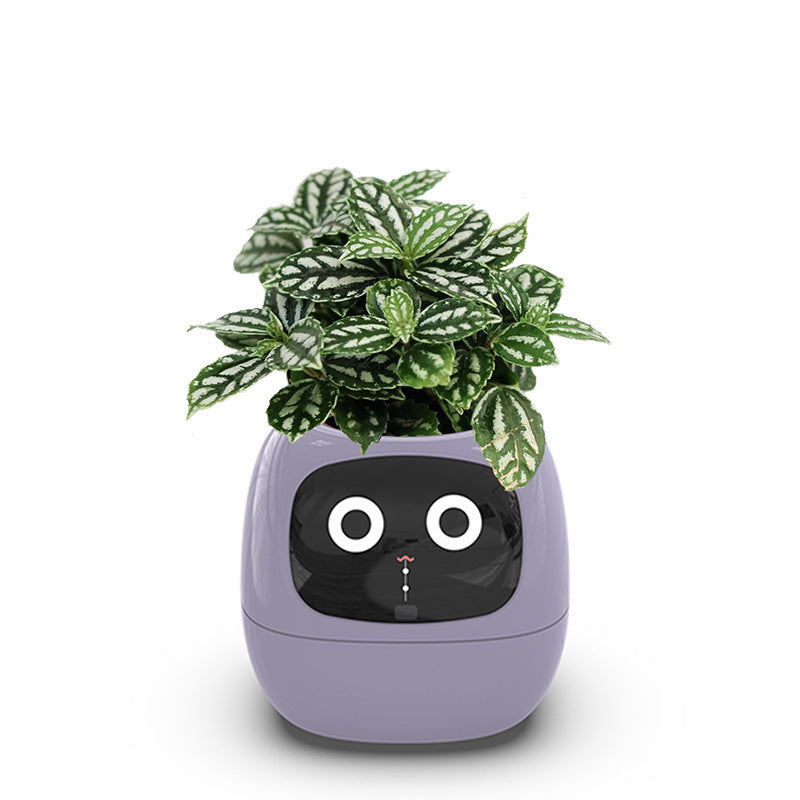 AI flower pot Grey